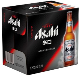 Asahi+Super+Dry+12+x+330ml+Bottles