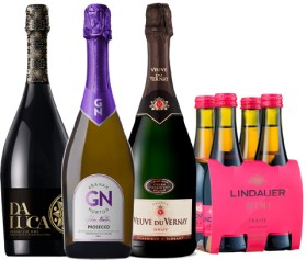 Da+Luca+Prosecco%2C+Graham+Norton+Prosecco+or+Ros%26eacute%3B%2C+Veuve+du+Vernay+Range+750ml+or+Lindauer+Classic+Minis+Range+4+x+200ml+Bottles