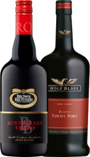 Brown+Brothers+Tawny+or+Wolf+Blass+Red+Label+Austalian+Tawny+750ml