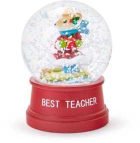 Best+Teacher+Globe+Ornament%2C+6.5cm