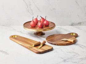 Davis-Waddell-Acacia-Brass-Serveware on sale