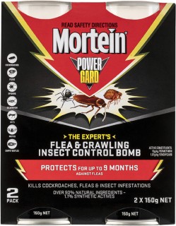 Mortein+Powergard+Flea+Bomb+150g+2+Pack