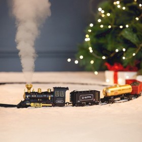 Christmas+Wishes+Metal+Steam+Train