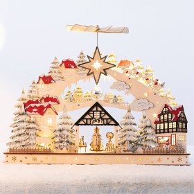 LED-Rotating-Village on sale