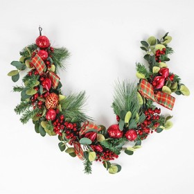 Christmas+Wishes+Red+Christmas+Garland+150cm