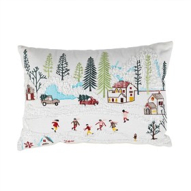 Christmas+Wishes+Xmas+Town+Cushion