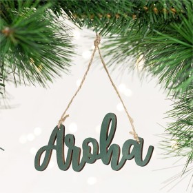 Christmas+Wishes+Aroha+Green+Hanging+Tree+Decoration