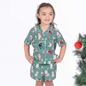 Kids-Ho-Ho-Ho-Hounds-Pj-Set on sale