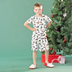 Kids-Working-Christmas-Pj-Set on sale