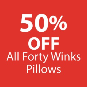 50-off-All-Forty-Winks-Pillows on sale