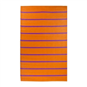 Outsidings+Outdoor+Mat+Orange+%26amp%3B+Purple+Stripe+160x230cm