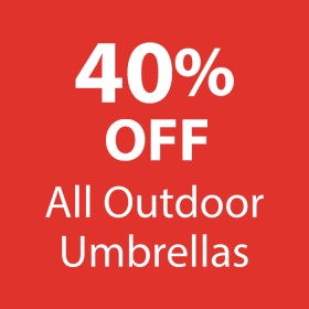 40%25+off+All+Outdoor+Umbrellas