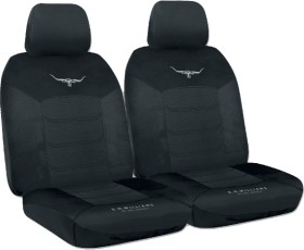 R.M.Williams+Polyester+Mesh+Seat+Covers+with+Leather-Look+Contour+Panels