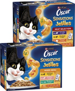 Oscar+Sensations+Jellies+Wet+Cat+Food+12+Pack