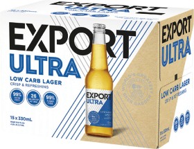 Export+Ultra+Low+Carb+Beer+Bottles+15+Pack