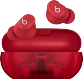 Beats+Solo+Buds+True+Wireless+Earbud+-+Transparent+Red