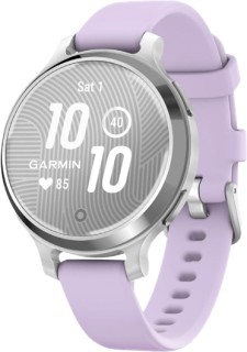 Garmin-Lily-2-Active-Smart-Watch-Silver-with-Jasmine-Silicone-Band on sale