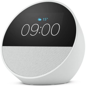 Amazon-Echo-Spot-Glacier-White on sale