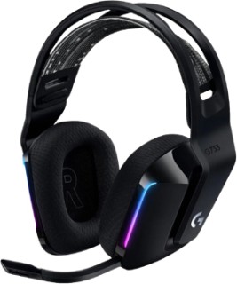 Logitech+G733+Wireless+Gaming+Headset+-+Black