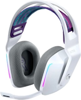 Logitech+G733+Wireless+Gaming+Headset+-+White