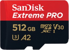 SanDisk+Extreme+Pro+MicroSDHC+UHS-I+Card+with+Adapter+512GB