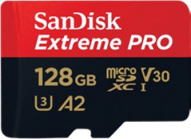 SanDisk-Extreme-Pro-MicroSDHC-UHS-I-Card-with-Adapter-128GB on sale