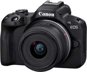 Canon+EOS+R50+Mirrorless+Camera+with+RFS+18-45mm+Lens+Kit