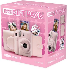 Fujifilm-Instax-Mini-12-Xmas-Gift-Pack-Pink on sale