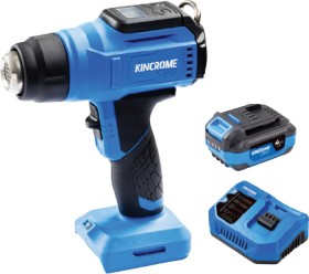 Kincrome+18V+Heat+Gun+Skin%2C+4Ah+Battery+%26amp%3B+6A+Fast+Charger