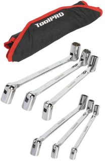 NEW-ToolPRO-6-Pce-Double-Flex-Socket-Wrench-Set on sale