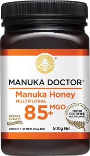 Manuka+Doctor+Multifloral+Honey+MGO+85%2B+500g