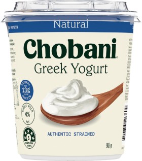 NEW+Chobani+Greek+Yogurt+Tub+907g