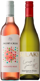 Jacobs-Creek-Classics-or-Selaks-Essentials-Range-750ml on sale