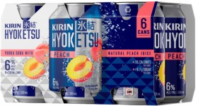 NEW+Kirin+Hyoketsu+Peach+6%25+6+x+330ml+Cans