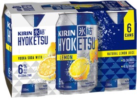 Kirin+Hyoketsu+Lemon+6%25+6+x+330ml+Cans