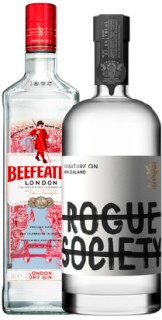 Beefeater+London+Dry+Gin+1L+or+Rogue+Society+Signature+Gin+700ml