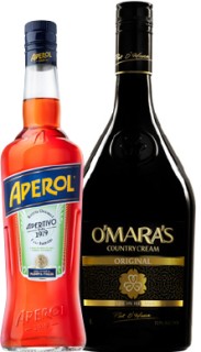 Aperol+Aperitivo+700ml+or+O%26%23039%3BMara%26%23039%3Bs+Irish+Cream+1L