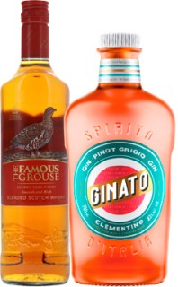 The+Famous+Grouse+Sherry+Cask+Finish+or+Ginato+Gin+Range+700ml