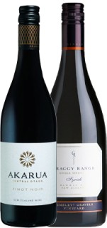 Akarua+Pinot+Noir+or+Craggy+Range+Gimblett+Gravels+Syrah+750ml