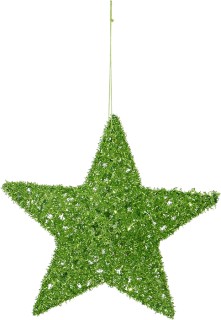 Mean+Green+Hanging+Star+20cm