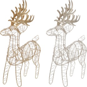 Matte+Metal+Reindeer+23cm