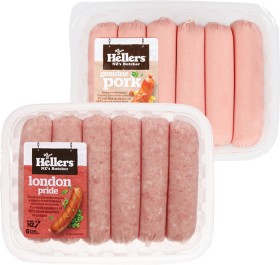 Hellers+London+Pride+or+Genuine+Pork+Sausages+6+Pack