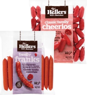 Hellers+Cocktails%2C+Family+Franks+or+Saveloys+1kg