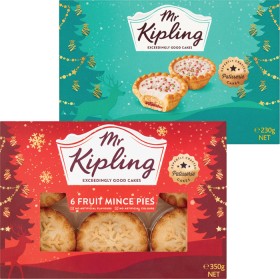 Mr+Kipling+Fruit+Mince+Pies+or+Festive+Bakewells+6+Pack