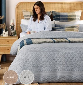 KOO-Oscar-Jacquard-Duvet-Cover-Set on sale