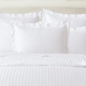 Platinum-Grand-800-Thread-Count-Cotton-Sateen-Stripe-European-Pillowcase on sale