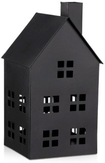 Bouclair+Black+Metal+House+13+x+25cm