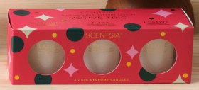 NEW-Scentsia-Christmas-Scented-Candle-Decoration-60g on sale