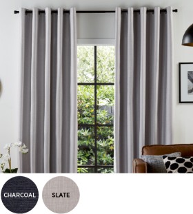 40-off-Urban-Blockout-Eyelet-Curtains on sale