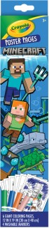 Crayola-Poster-Pages-Minecraft on sale